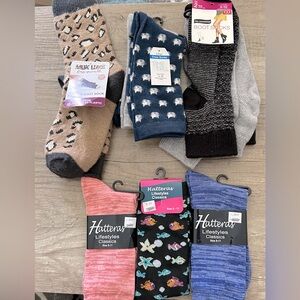 3/$15 💰Bundle  of women’s socks. Sizes from 4-11 and different brands